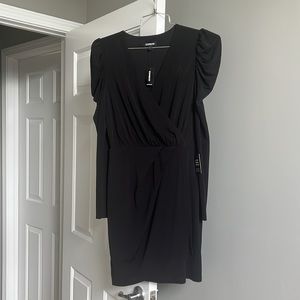 Black Express mini dress